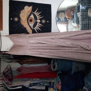 Prom dress, medium, rose gold, windsor